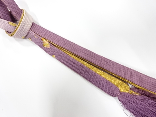 正絹　手組帯締め